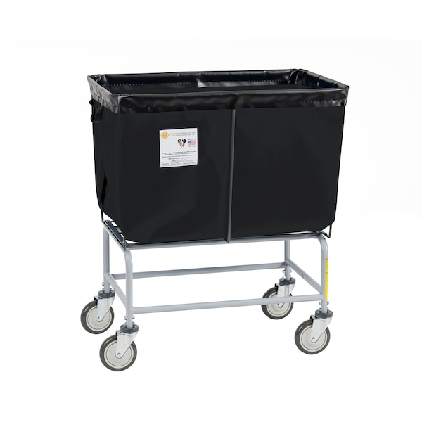 Elevated Basket Truck, Vinyl, 6 Bushel, Black
